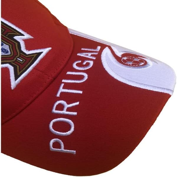 Unisex Embroidered Baseball Cap with Adjustable Visor Liverpool Red
