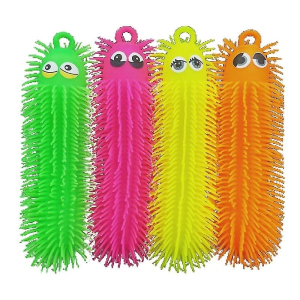 Interactive Vent Caterpillars Ball Pedagogisk Leke Blinkende Led Toy