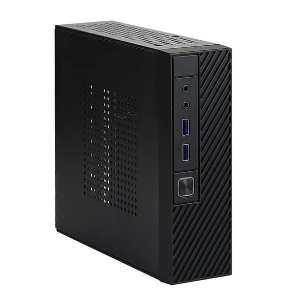 M06 Mini ITX Computer Case USB 2.0 3.0 HD-kompatible LYDporte Hurtig Varmeafledning Valsestål Bærbar HTPC Desktop Kabinet PC Tilbehør USB 3.0