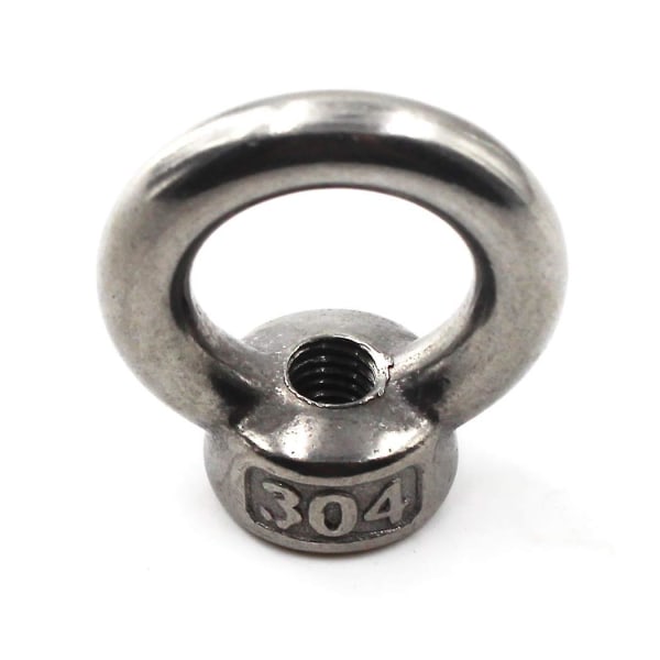 M5 Eye Nut 304 Ringmutter i rustfritt stål (pakke med 20)