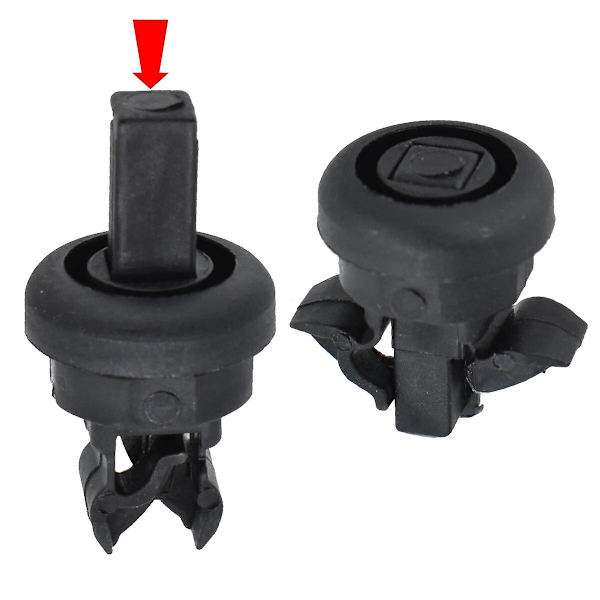 2x Klips for Citroen C4 B7 Ds4 Ds5 Bakre Bagasjerom Bagasjeroms Hylle Streng Henger Brakett Pivot Pegs Bil Trykknapper 1606854680 Fn9u1653
