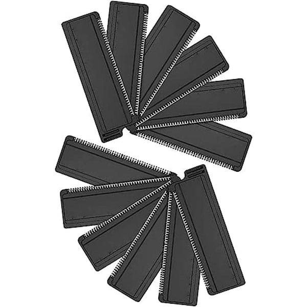 12 STK erstatningsblad til rygg og kroppsbarbermaskin Refill-erstatningskassetter for barbering av Bac