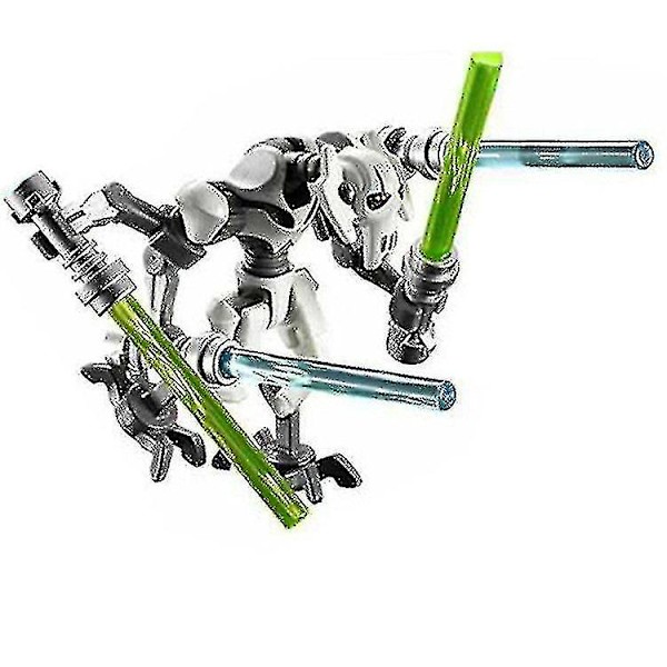 2 stk Star War Minifigurer Generelt Grievous Action Figures Toy