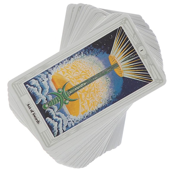 78 korttia Egyptin myytti ennustaminen Aleister Crowley Thoth Tarot taskuopaskirja