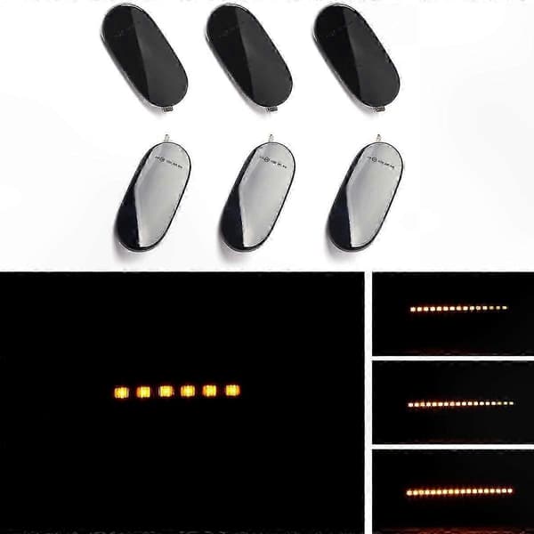 6X LED Dynamisk Sidemarkeringsblinklys Indikatorlampe til Sprinter W906 2006-2018 2006-2016