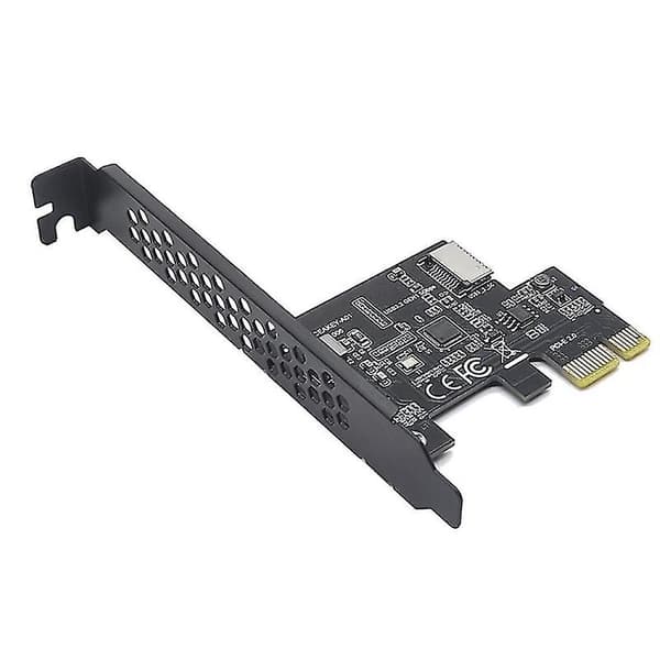 Pci 2.0 X1 Usb 3.2 Gen1 Type-e -lisäkortti Pcie Etuosan Type-c -sovitin Riser Usb3.1 Gen1 A-key 5gb Ex