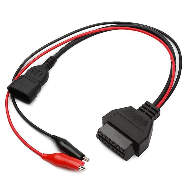 Til Fiat 3 Pin Alfa Lancia Til 16 Pin Obdii Obd2 Obd-ii Connector Adapter Auto Bil Kabel Obd Til Fia