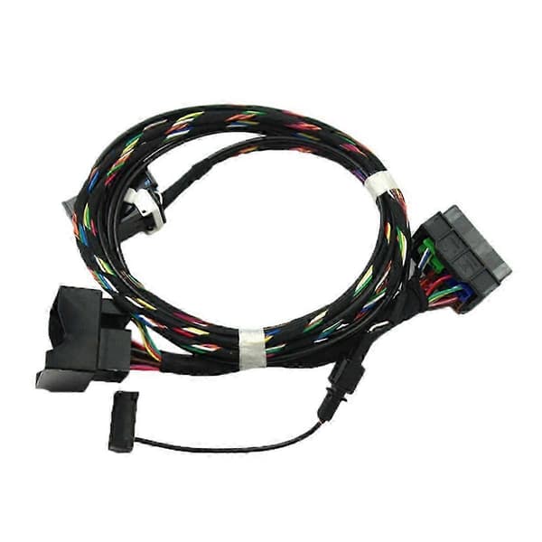 Bluetooth ledningsnett med mikrofon for Golf RCD510 9W2/9W7/9ZZ/1K bilstereoadapterkabel Svart