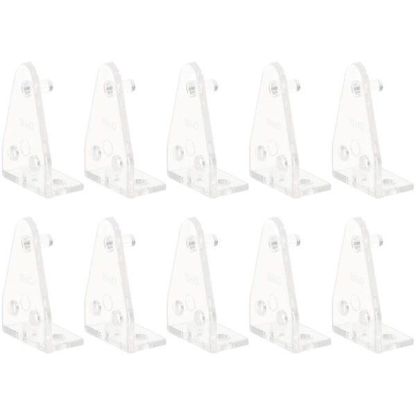 10 Pcs Blinds Hold Down Brackets Blind Bottom Rail Hold Clips Blinds Bottom Clear Brackets