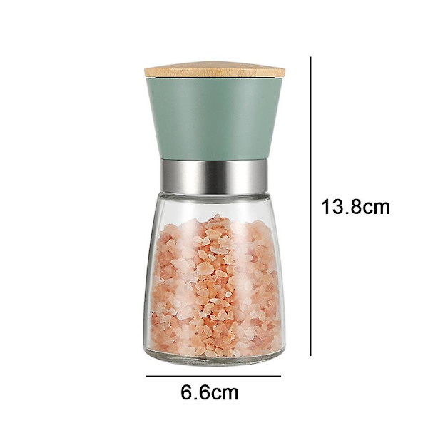 1kpl Premium Red Home High Grips Manuaalinen suola- tai pippurimylly Mylly Shakers Myllypurkki keittiöön