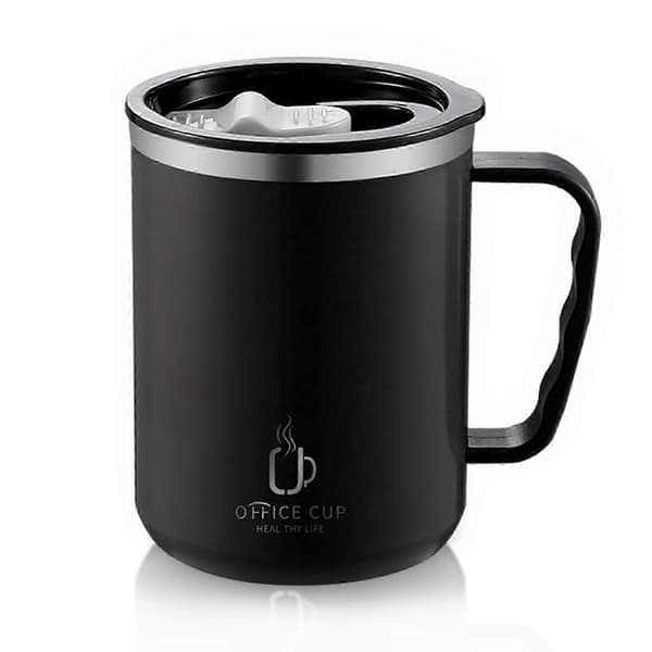 500 ml termokopp i rustfritt stål for te og kaffe, isolert reisekrus