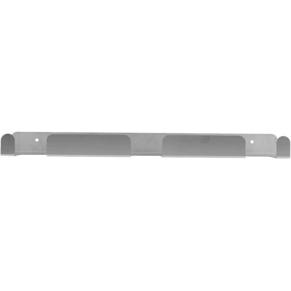 Pizzaspadeholder, Pizzaspadeholder i børstet rustfrit stål, Kraftig pizzaspadeholder 1 cm