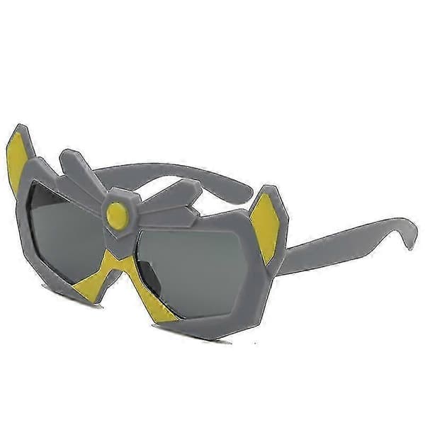 Polariserade tecknade barnsolglasögon UV-skydd solskyddsspegel gray