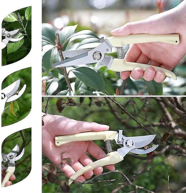 2 stk. Professionel havesaks Ergonomisk form