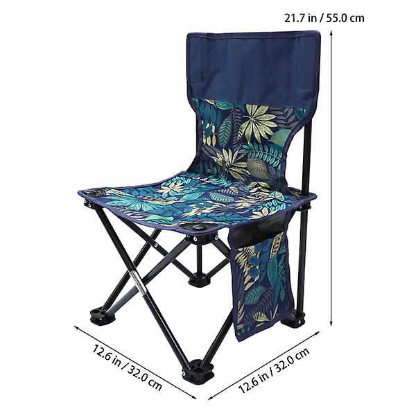 Camping Chair Lawn Taittuva tuoli Mesh Camping Chair Kannettava retkeilytuoli