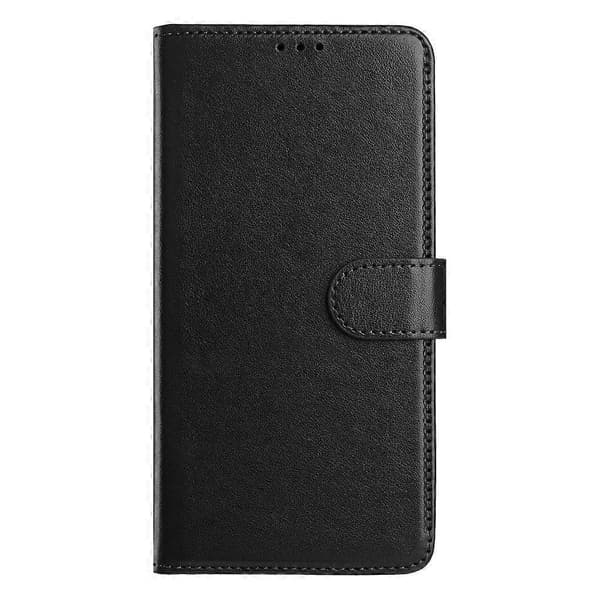 Kompatibelt plånboksfodral för iPhone 17 med stativ, PU-läder, folio-flipfodral med 8 kortfack Black