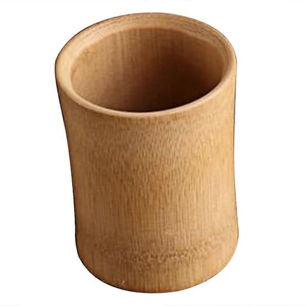 Naturlig Bambu Juice Mugg och Kopp Drickskoppar för Sake kaffe och te, 12 Designer att Välja A