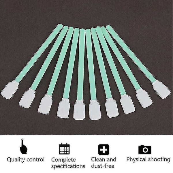 Rengöringspinnar Skumspetsar Svampsticka för optisk utrustning för bläckstråleskrivare