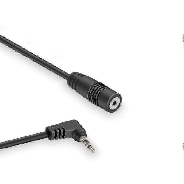 3 meter 2,5 mm hane till hona förlängningskabel för backkamera för Dash Cam-fordon