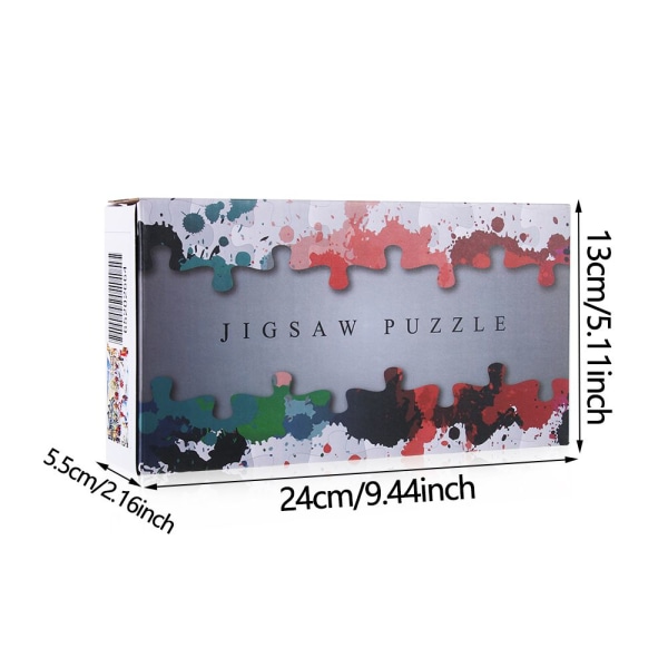 1000 bitar julpussel Xmas Cities Paper Jigsaw