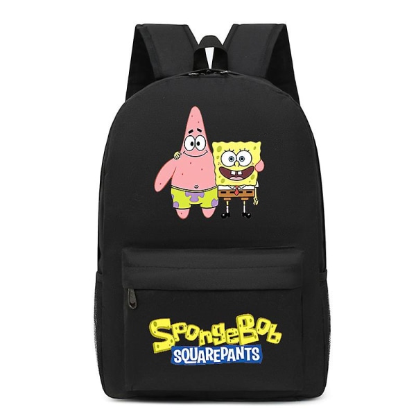 Spongebob Ny ryggsäck Kawaii Tecknad Mode Skolväska Anime Väska Oxford Tyg Barn Ryggsäckar Trendiga Studentväskor Presenter A