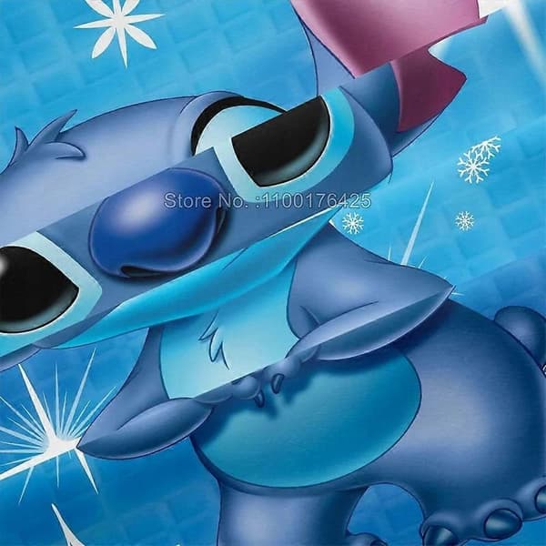 3 stk. Lilo Stitch Sengetøysett Romdekorasjon Gaver til Barn
