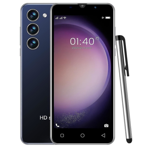 S23 Smartphone 5-tommer 512mb+ 4g hukommelse 1500mah Ultralang, udsøgt udendørs sportstelefon Black