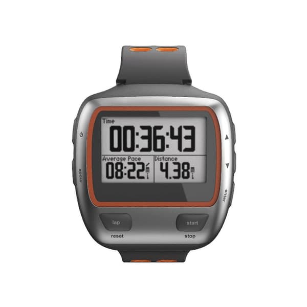 For Garmin Forerunner 310XT Two-Tone Silicone Wristband (Grey Yellow)