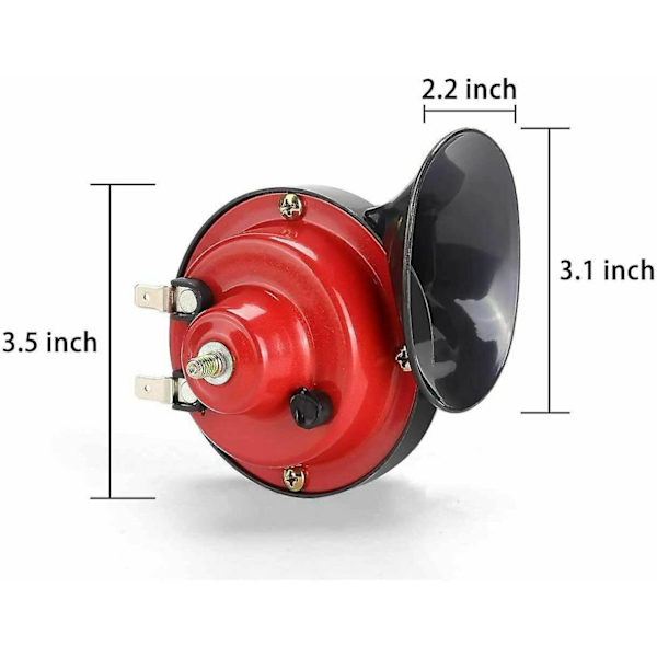 300db Super Tog Horn 12v 300db Super Tog Horn Til Lastbiler Suv Bil Båd Elektrisk Horn Motorcykler Høj Tog Horn