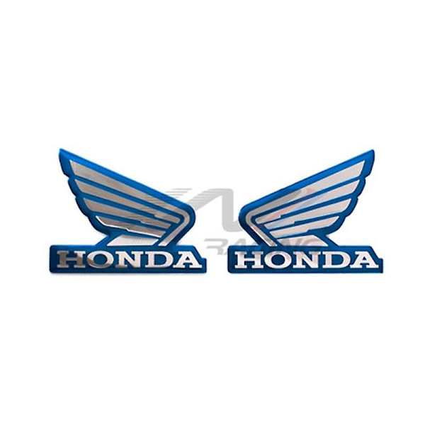 4 färg metall motorcykel dekal Tillbehör för Honda Pcx125 Pcx150 Cbr600rr Cb1000r Cb650f Vfr1200 Universal Moto Sticker Delar| | Blue