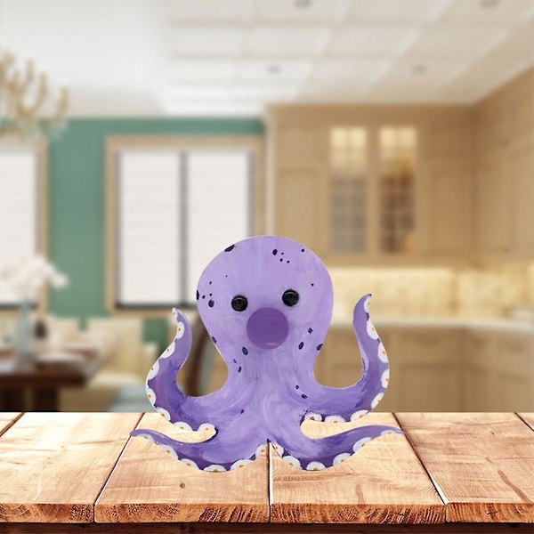 Eläinlasiteline Käsin veistetyt puiset silmälasit silmälasien aurinkolasipidike Octopus