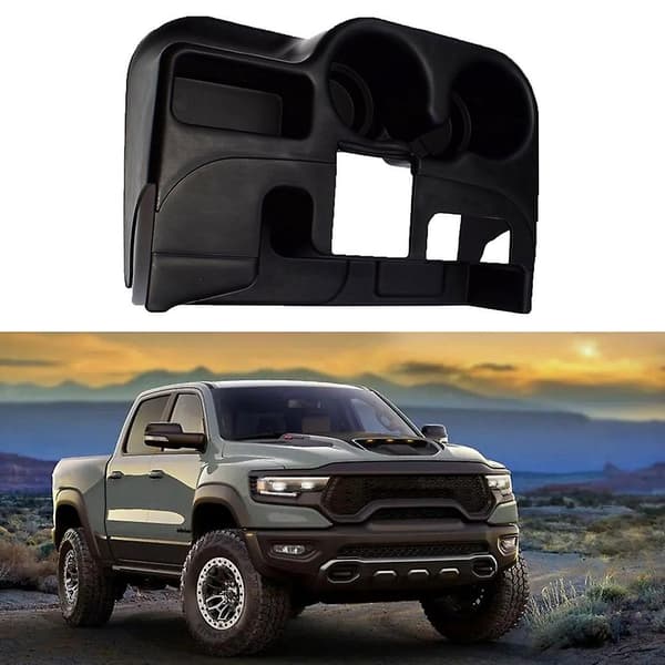 Sort Kopholder til Midterkonsol Passer til 2003-2012 Ram 1500 2500 3500 Ss281azaa