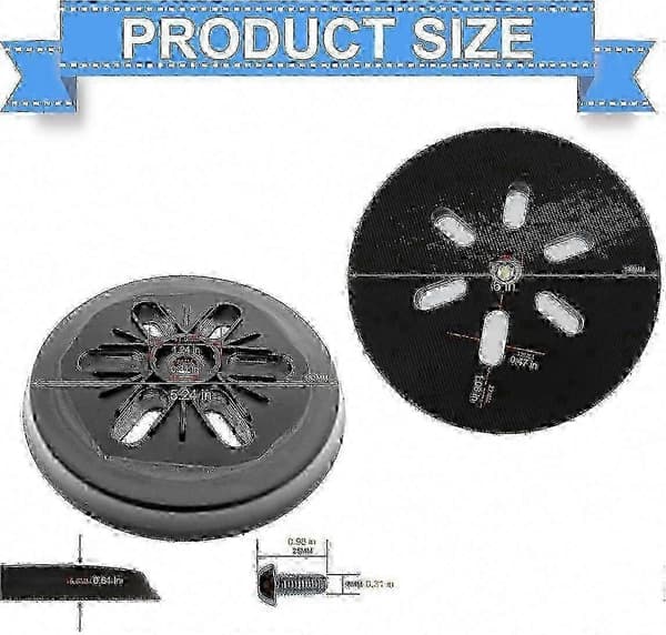 Bosch GEX 150 Professional 150 mm slipepute for eksentersliper