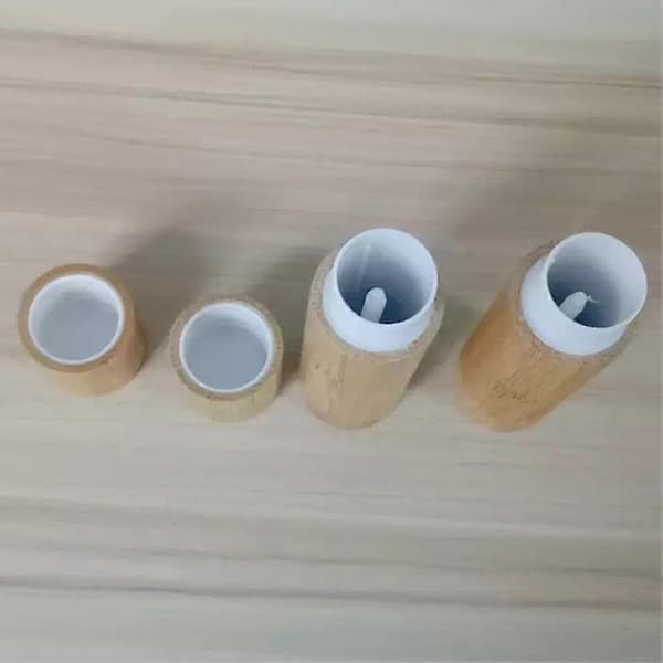 5,5 ml tomme leppestifthylser Bambus PS tomme leppepomade leppestifthylser for leppestift leppepomade DIY