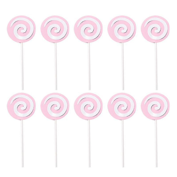 10 paria Cupcake Topper