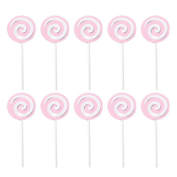 10 paria Cupcake Topper