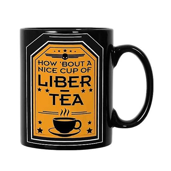 Keramisk Krus til Helldivers 2 Tåler Opvaskemaskine 11oz Liber-Tea Mikrobølgeovn Te Kaffe Drikkevarer A