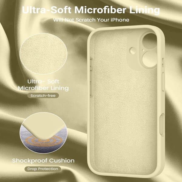 Silikonskal för iPhone 17 | Militärklassad, falltålig