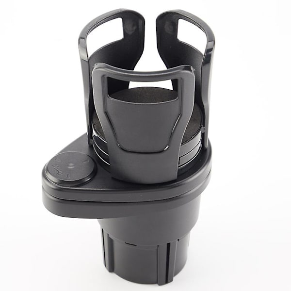 Ny bil Kopholder Expander Adapter Køretøjsmonteret Auto Vandkop Drikke Holder 360 grader Roterende Bil Dual Cup Mount Justerbar| | Carbon brazing upgra
