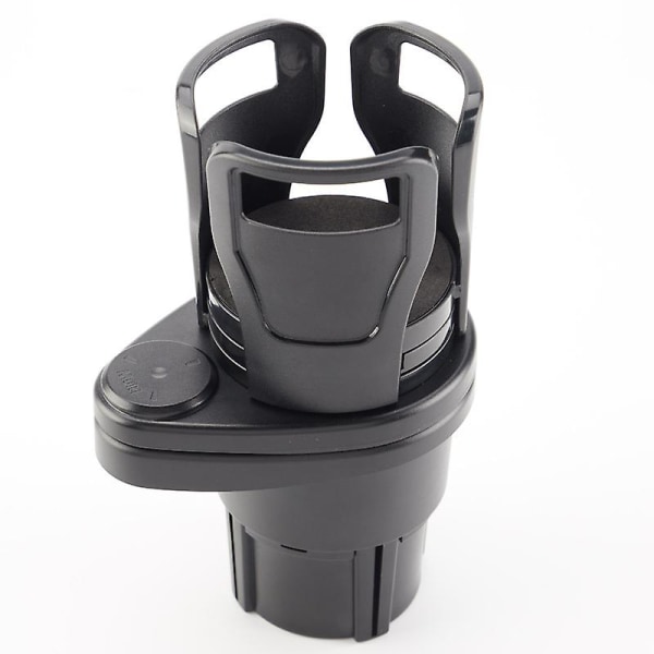Ny bil Mugghållare Expander Adapter Fordonsmonterad Auto Vattenkopp Dryckshållare 360 ​​grader Roterande Bil Dubbla Muggfäste Justerbar| | Carbon brazing upgra