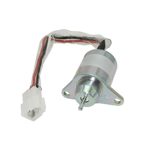 Iseki E3CD E3CE E3CF E3CG 12V Drivstoffavstengningssolenoid Erstatningsventil 34