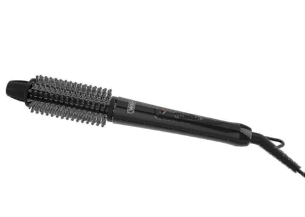 Uppvärmd hårstav med sval spets, keramisk cylinder, styling locktång