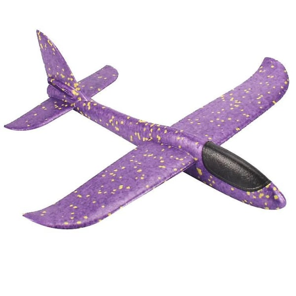 Flylegetøj til børn, flyvende fly til drenge piger Purple