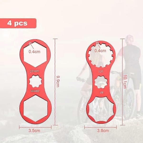 Cykel Forgaffel Værktøj - Multifunktionel Nøgle til Cykelvedligeholdelse