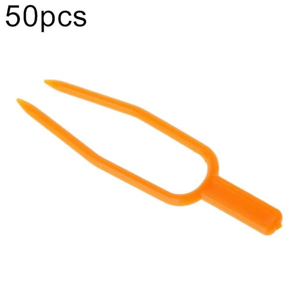 50 stk. Fastgørelsesfastgørelsesarmatur Planteclips Have Jordbærgaffel Farming Clamp