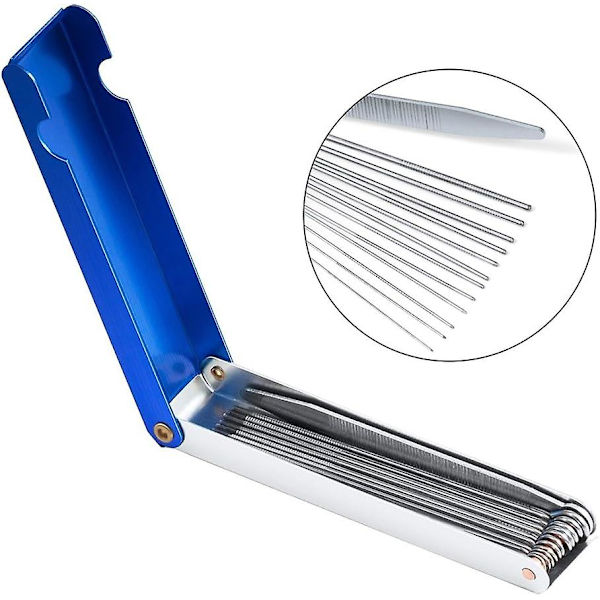 Set med 3 förgasare Carbon Jet Cleaner, AIFUDA 13 Wire Torch Tip Cleaner Tool och 2 st med 10 nålar 5 borstar Rengöringsverktygssats kompatibel ATV Welde