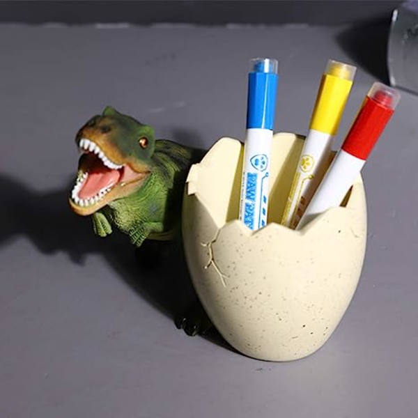 Dinosaur Pencil Holder Pen Cup organizer Tyrannosaurus Rex