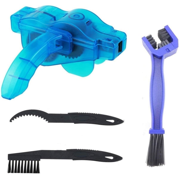 Bike Chain Cleaner Kit, Bike Chain Cleaner Gear Brush Quick Clean Tool for alle typer sykkel-/sykkel-terrengsykkelkjeder