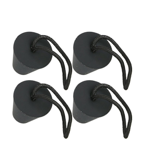 4x Universal Kajak Scupper Prop Kit Silikone Kano Drænhuller Stopper Prop