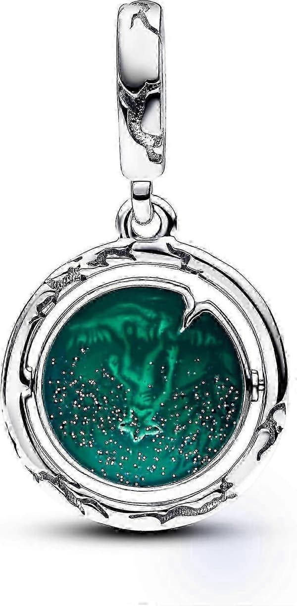 Stranger Things selvlysende charm-vedhæng, forsølvet, 793563C01